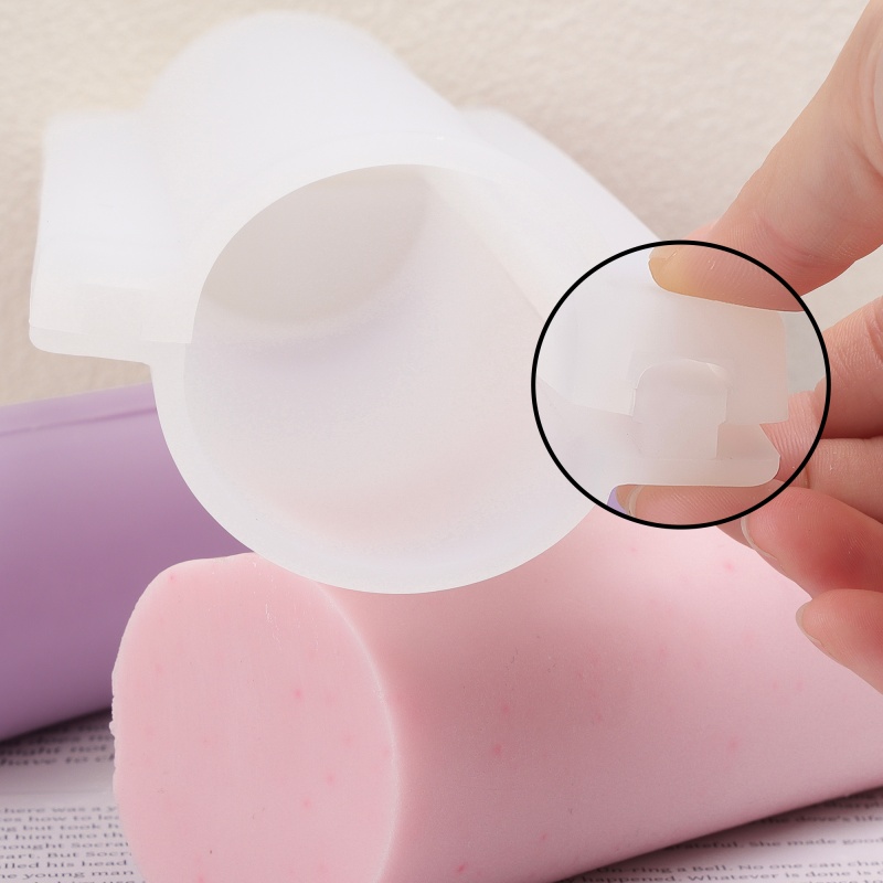Soap Making Instructions - Stampo in Silicone a Colonna Lunga