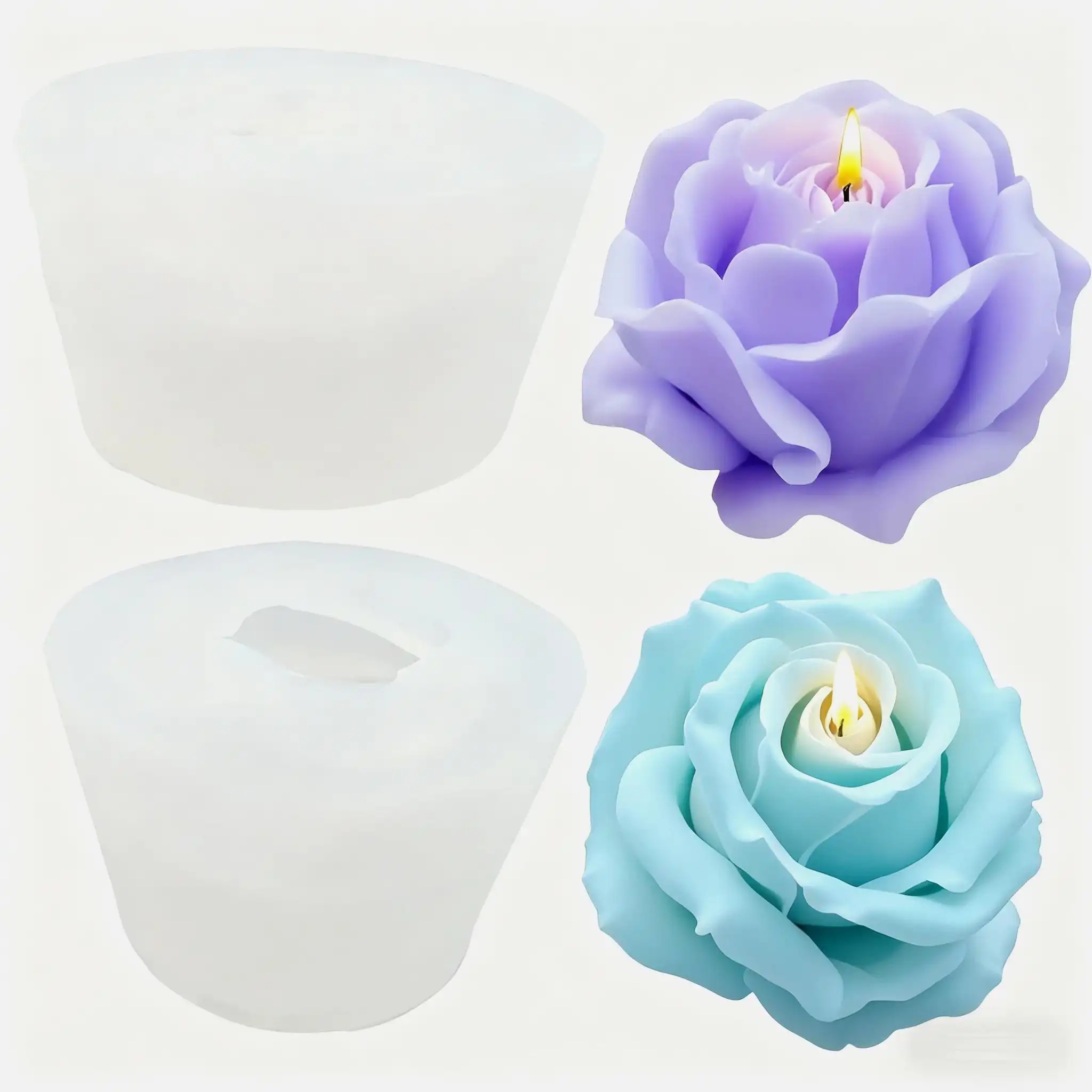 Set da 2 stampi in silicone a  - Soap Making Gifts recensione e prezzo