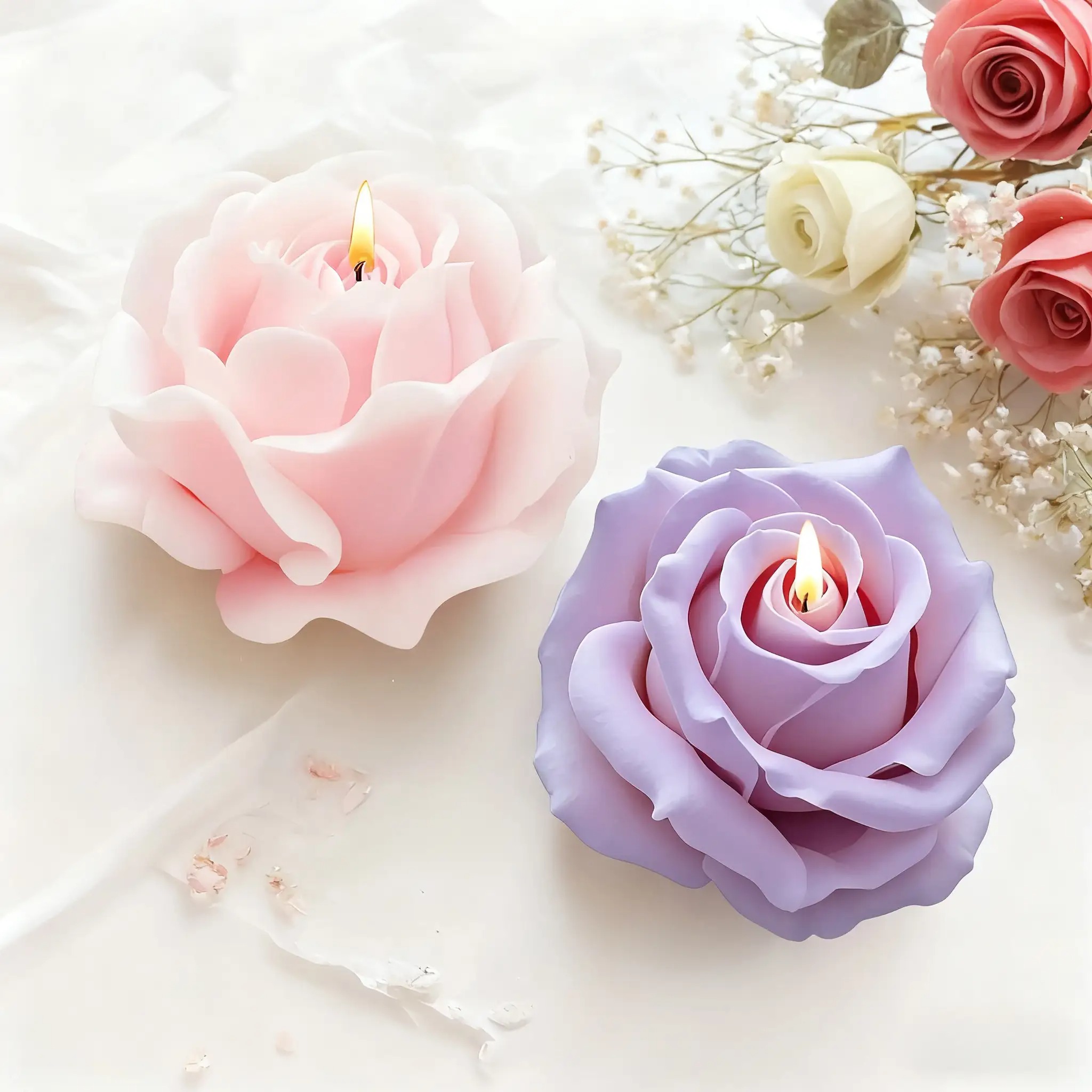Set da 2 stampi in silicone a  - Soap Making Gifts recensione e prezzo