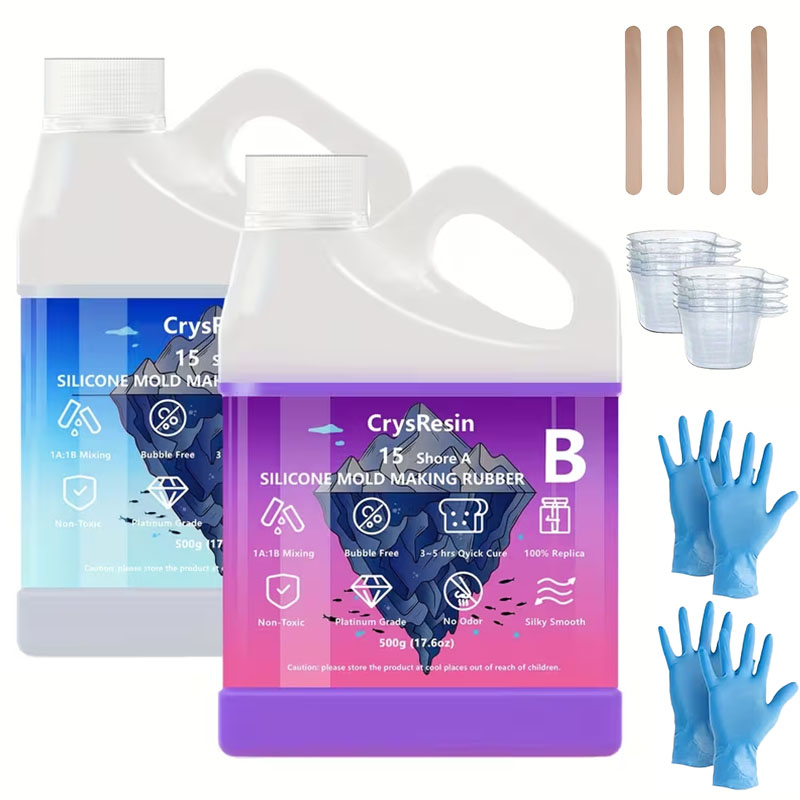 2 Flaconi da 500ml di Silicone - Soap Making Diy Kit recensione e prezzo