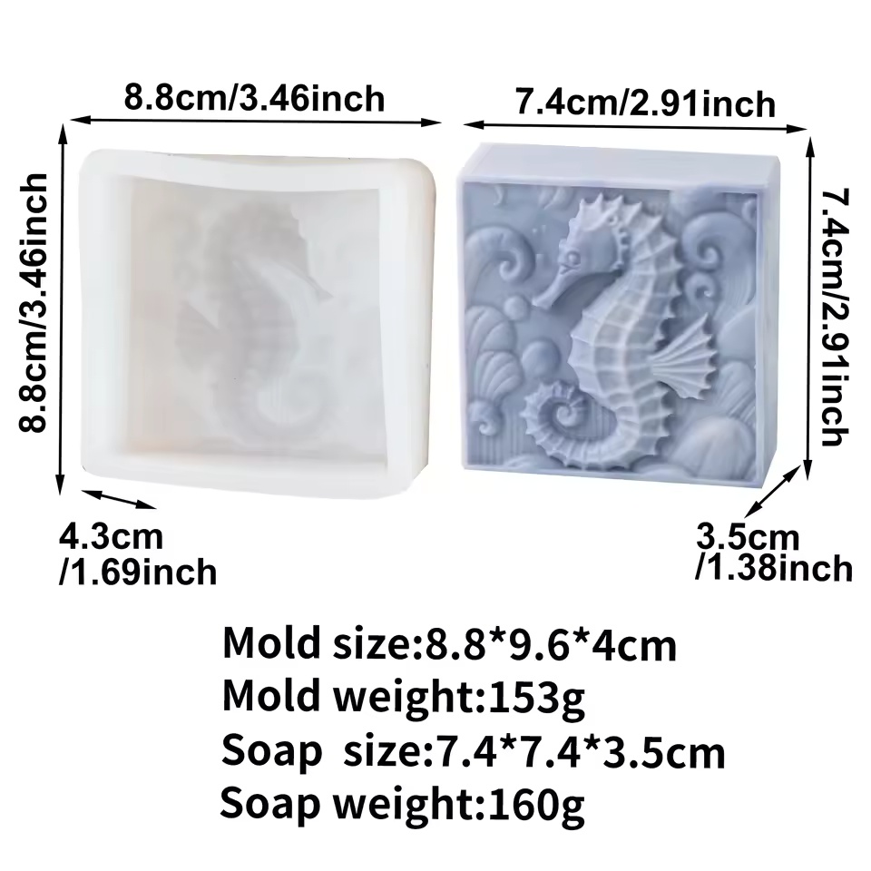 Stampo in Silicone 3D a Forma  - Soap Making Gifts recensione e prezzo